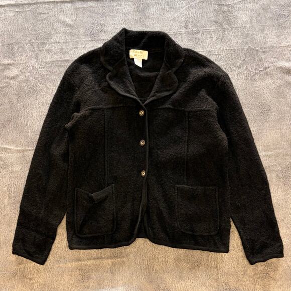 Vintage Tally Ho Wool Sweater Cardigan - Picture 1 of 5